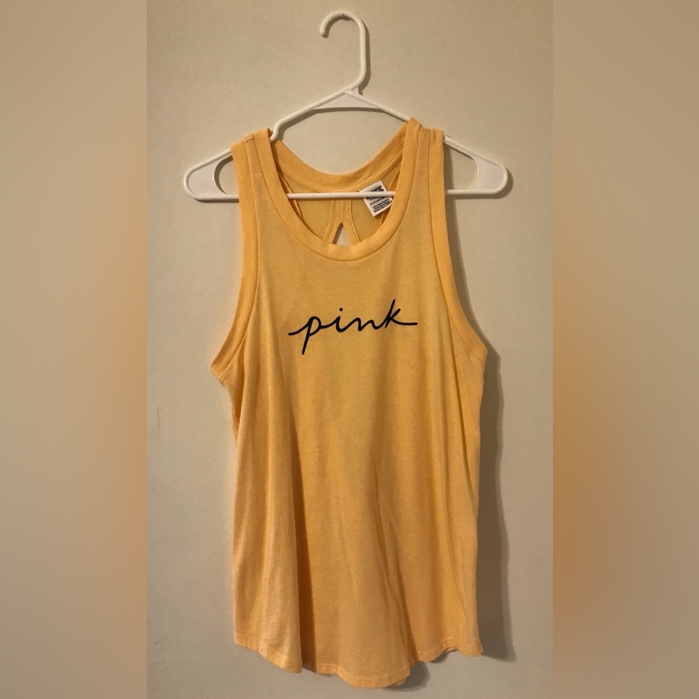 Pink Victoria’s Secret Racerback Tank NWOT!
